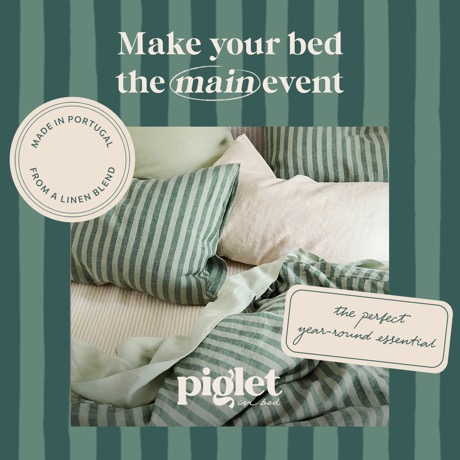 Piglet in Bed ad