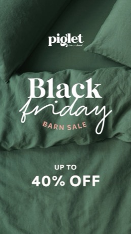 Piglet in Bed ad