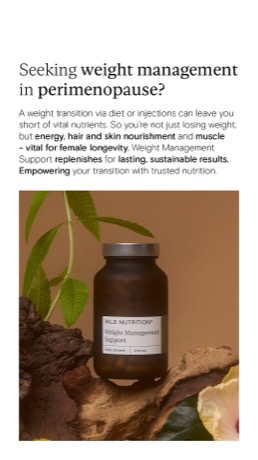Wild Nutrition ad