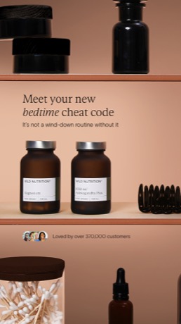 Wild Nutrition ad