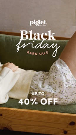 Piglet in Bed ad