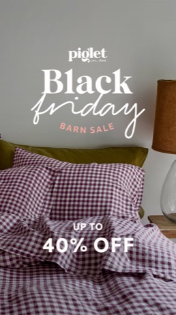 Piglet in Bed ad