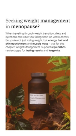 Wild Nutrition ad