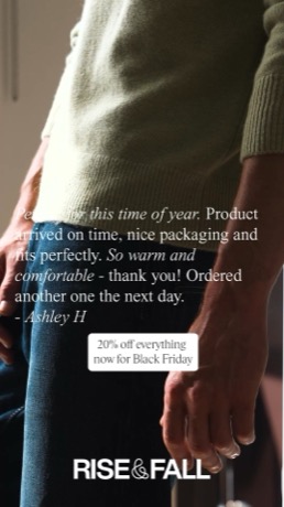 Rise & Fall ad