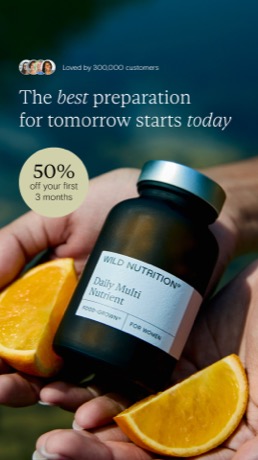 Wild Nutrition ad