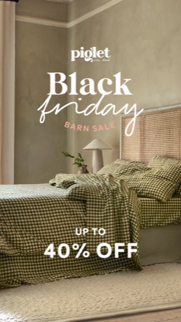 Piglet in Bed ad