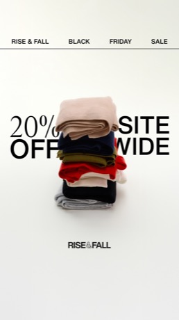 Rise & Fall ad
