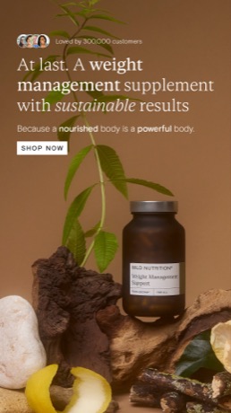 Wild Nutrition ad