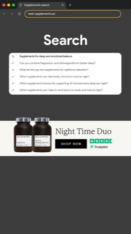 Wild Nutrition ad