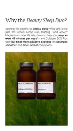 Wild Nutrition ad