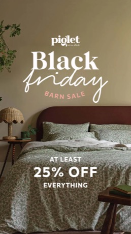 Piglet in Bed ad