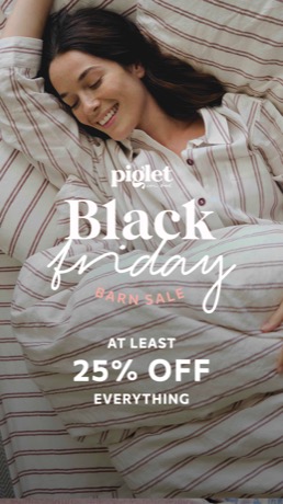 Piglet in Bed ad