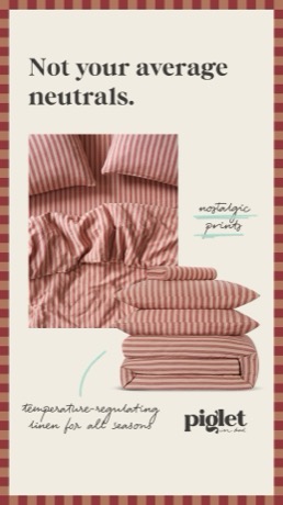 Piglet in Bed ad
