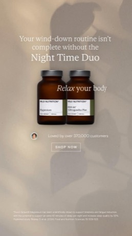 Wild Nutrition ad