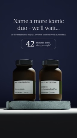 Wild Nutrition ad